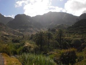 Beautiful countryside of Gran Canaria